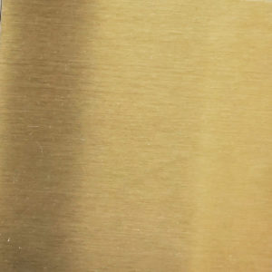 Gold brushed