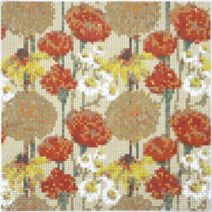 Golden Years - kaleidoscope glass