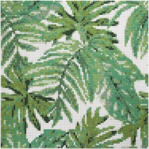 Into the Jungle - recycled glass