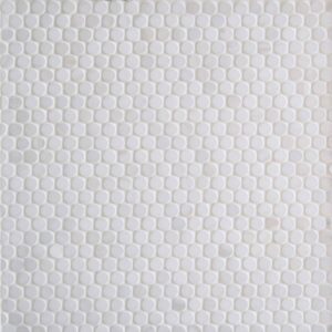 1/2" Pennyround Blanc